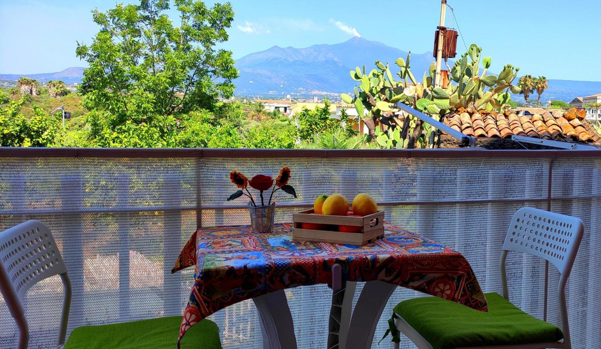 Villa Casa Del Sole Con Vista Sull'Etna A 200 Mt Dal Mare à Acireale Extérieur photo